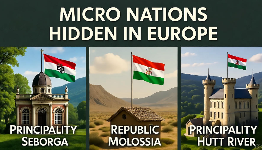 Exploring Micro Nations Hidden in Europe 🌍