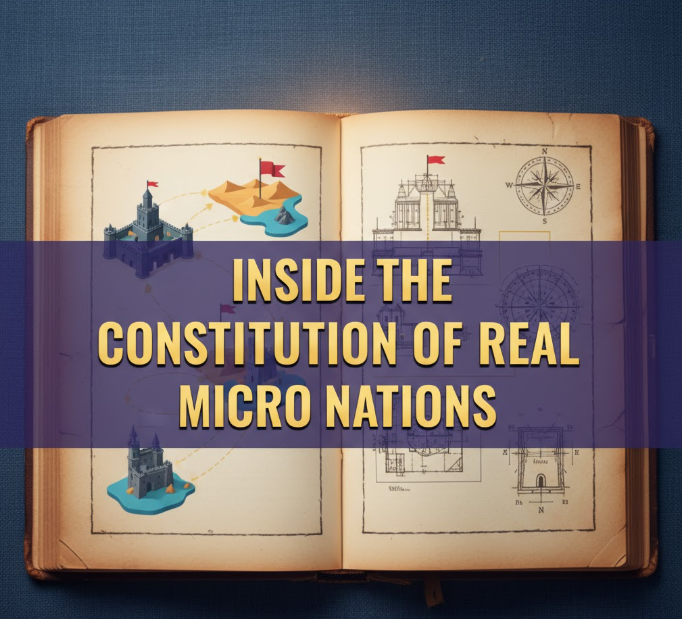 Inside the Constitution of Real Micro Nations