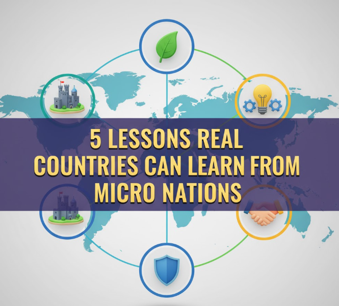 5 Lessons Real Countries Can Learn from Micro Nations