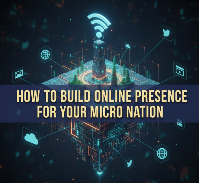 How to Build Online Presence for Your Micro Nation