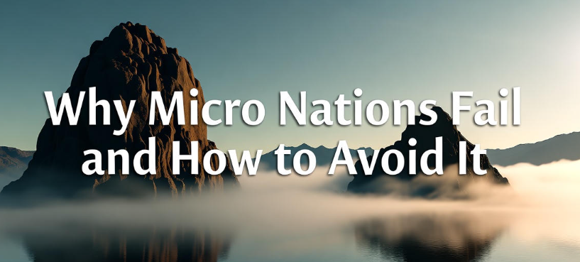 Why Micro Nations Fail and How to Avoid It